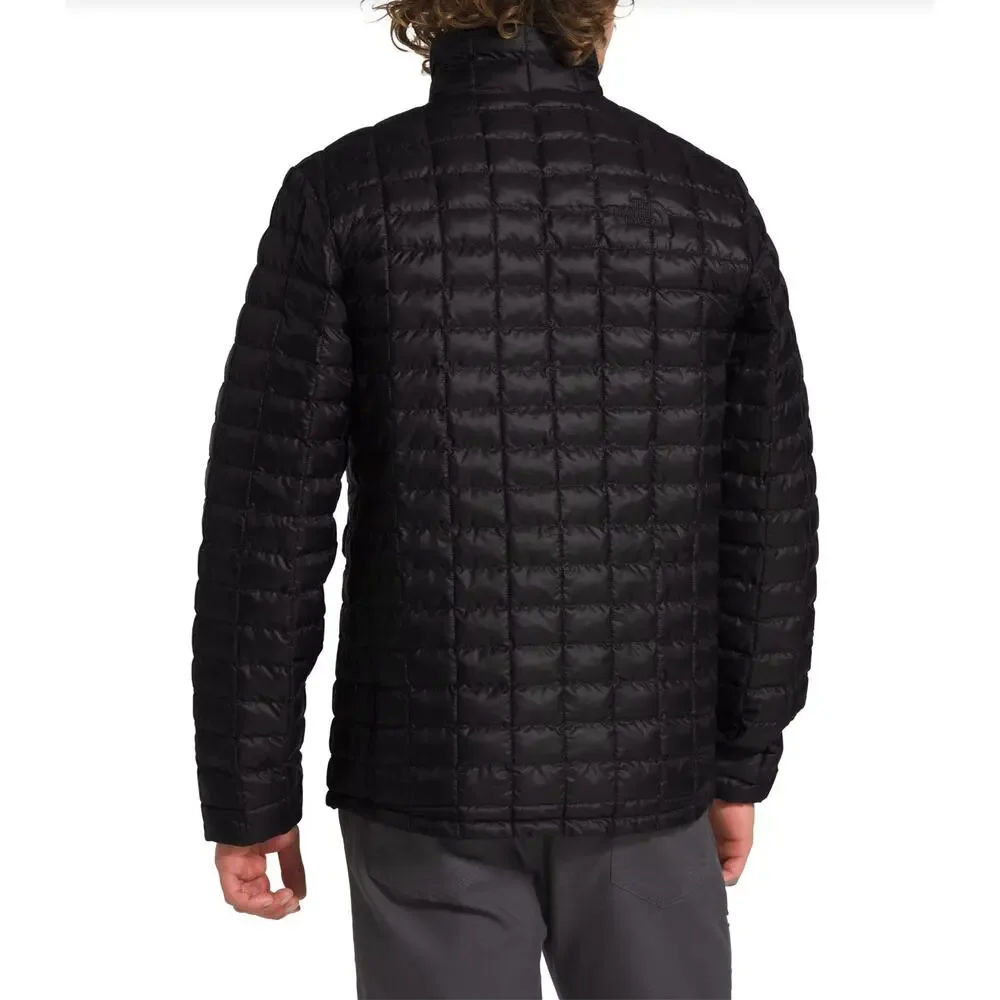 The North Face Jacket Men Large Black Eco ThermoBall Puffer Matte Outdoor Travel